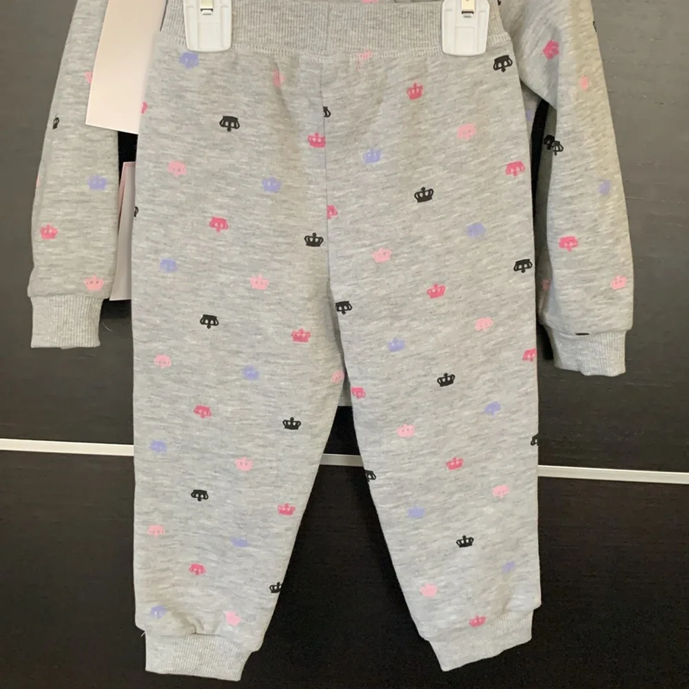 Juicy by Juicy Couture Baby Girls 2 Piece Pant Set 2T